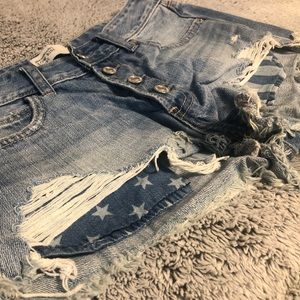 American Flag Shorts